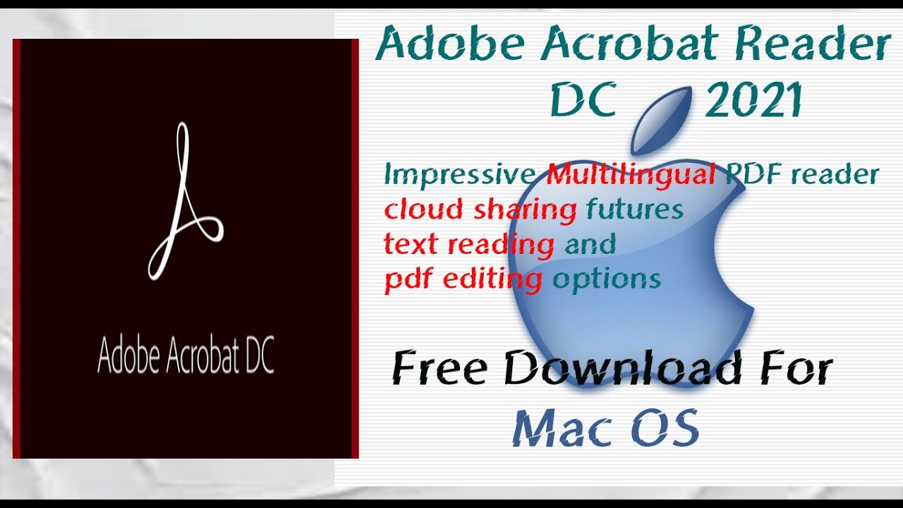is there a free version of adobe acrobat reader for the mac