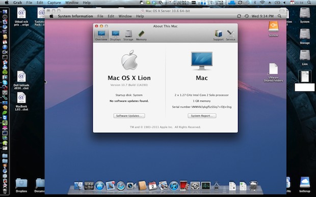 virtualbox for mac os x lion